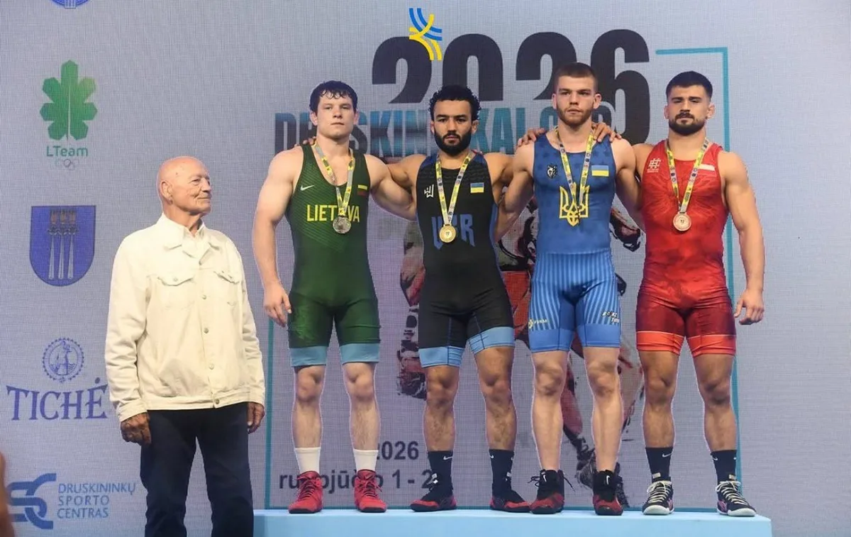 Греко-римська боротьба: 6 чемпіонів України на турнірі в Литві 2026