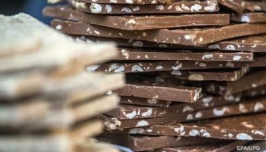 Украина увеличила экспорт шоколада