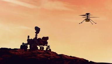 Кислород и вертолет на Марсе. Шаг для человечестваСюжет