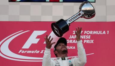 Льюис Хэмилтон стал победителем Гран-при Японии