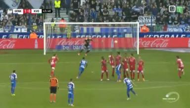 Руслан Малиновский забил красивый гол в чемпионате Бельгии