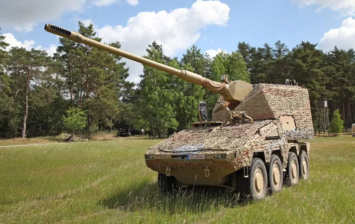 Україна отримала новітні німецькі САУ RCH-155: що варто знати