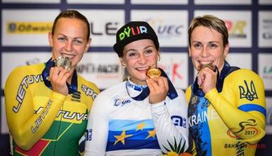 Велогонщица Любовь Басова завоевала бронзовую медаль чемпионата Европы