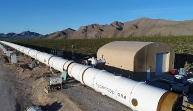 Hyperloop разгонят до половины скорости звука