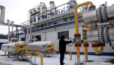 Украина снизила импорт газа почти на четверть