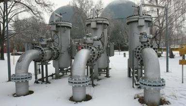 Запасы газа в ПХГ Украины сократились до 34%