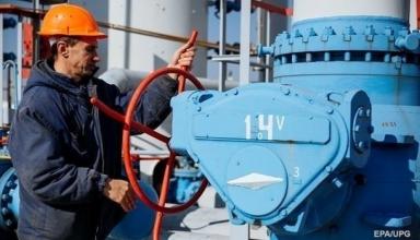 Украина с осени сократила запасы газа почти на 40%