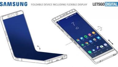 Складной смартфон Samsung Galaxy X похож на Galaxy Note 8 и оснащен тремя экранами